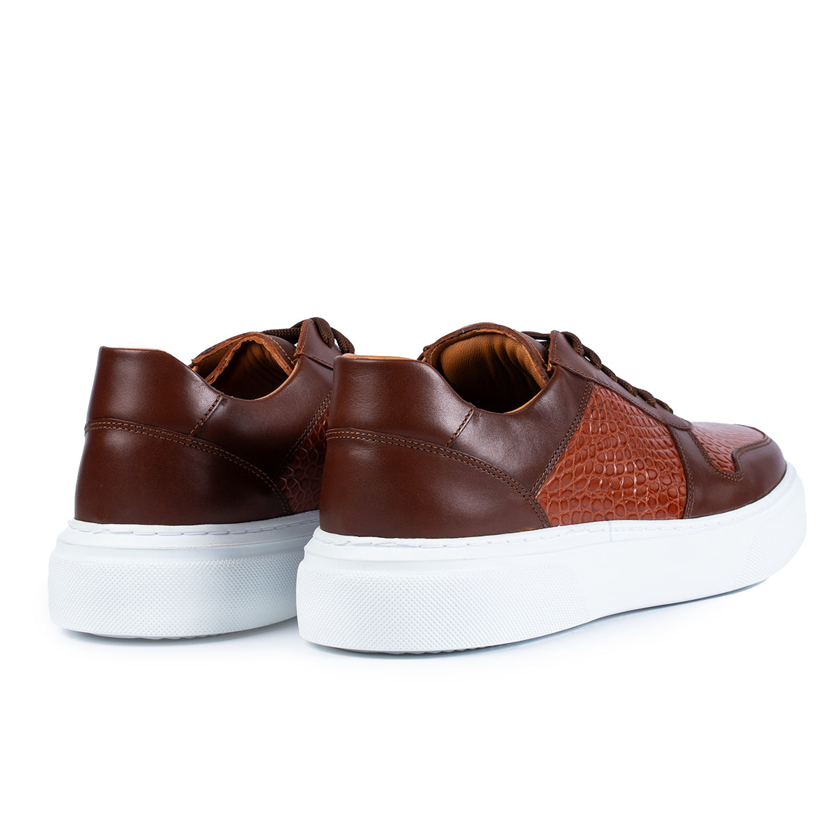 Sneaker Croco Brown