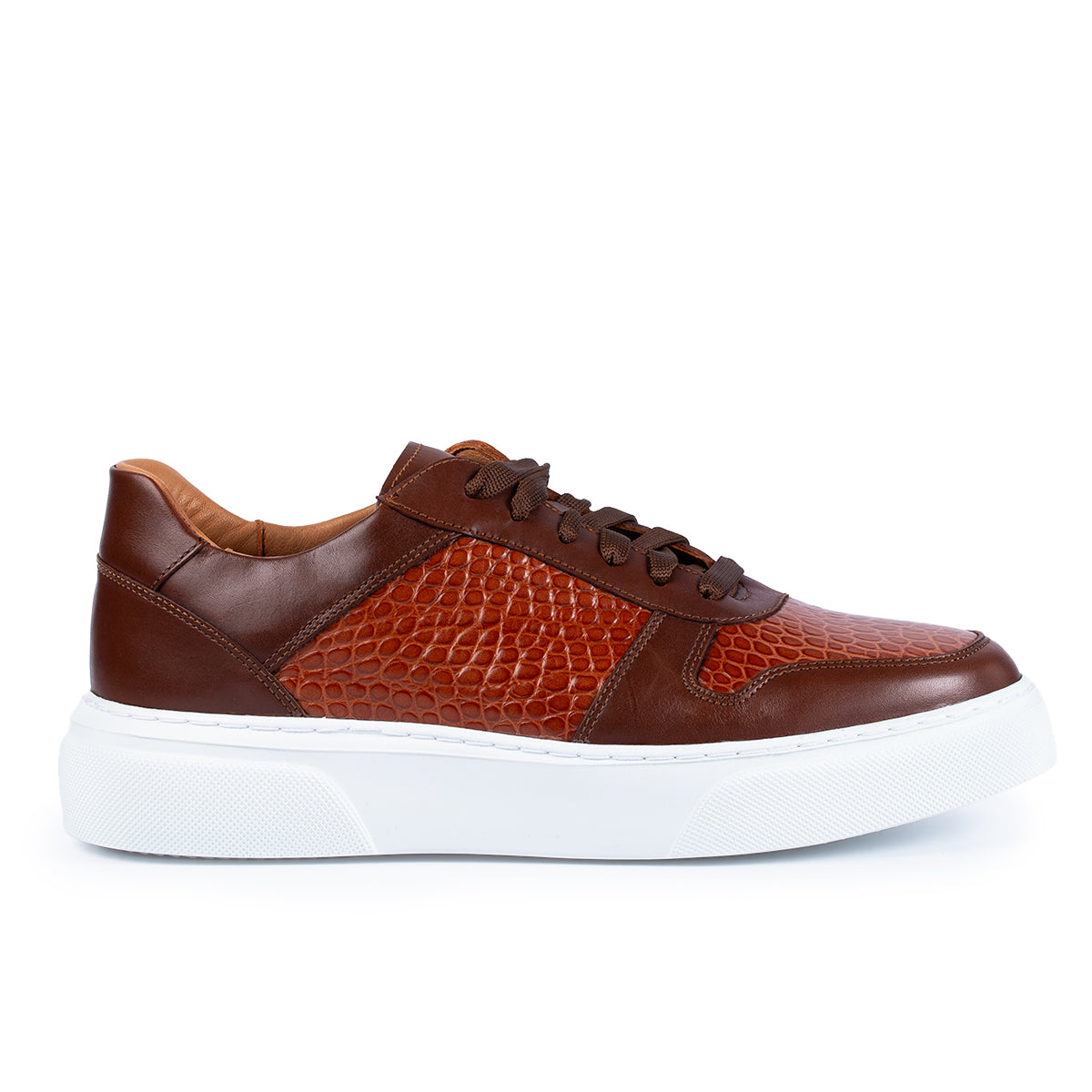 Sneaker Croco Brown