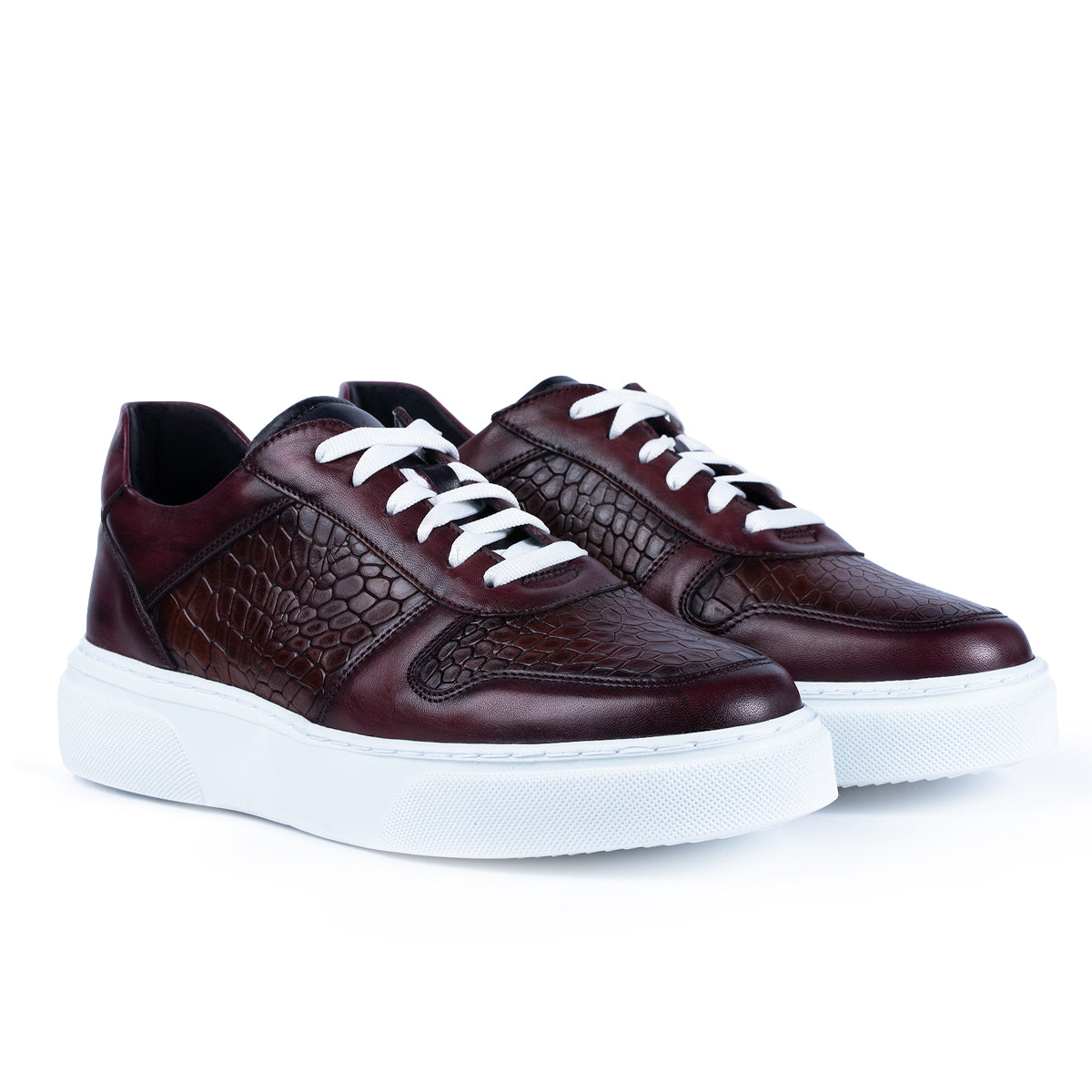 Sneaker 004 Bordo Brown