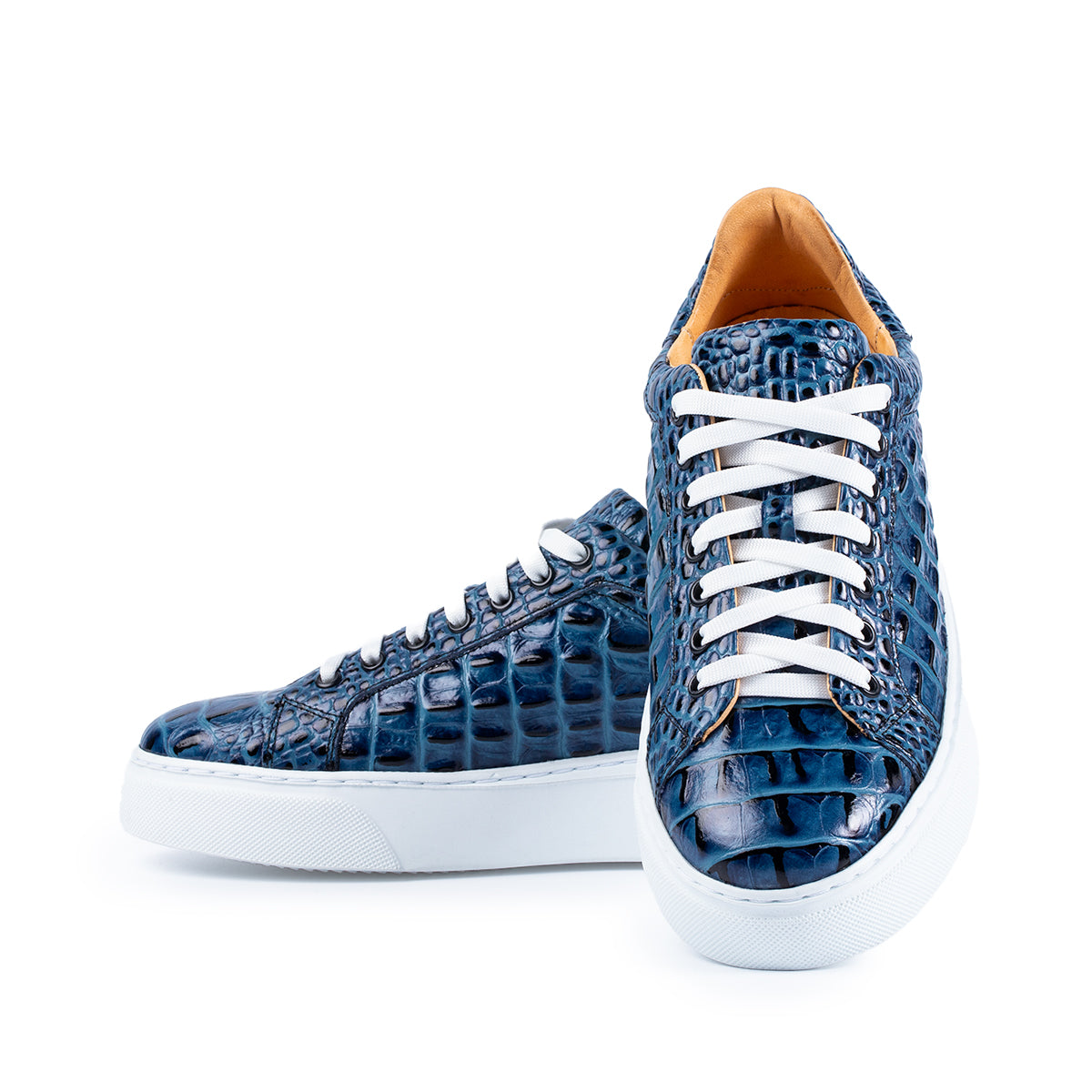 Sneaker 510 Croco Blue