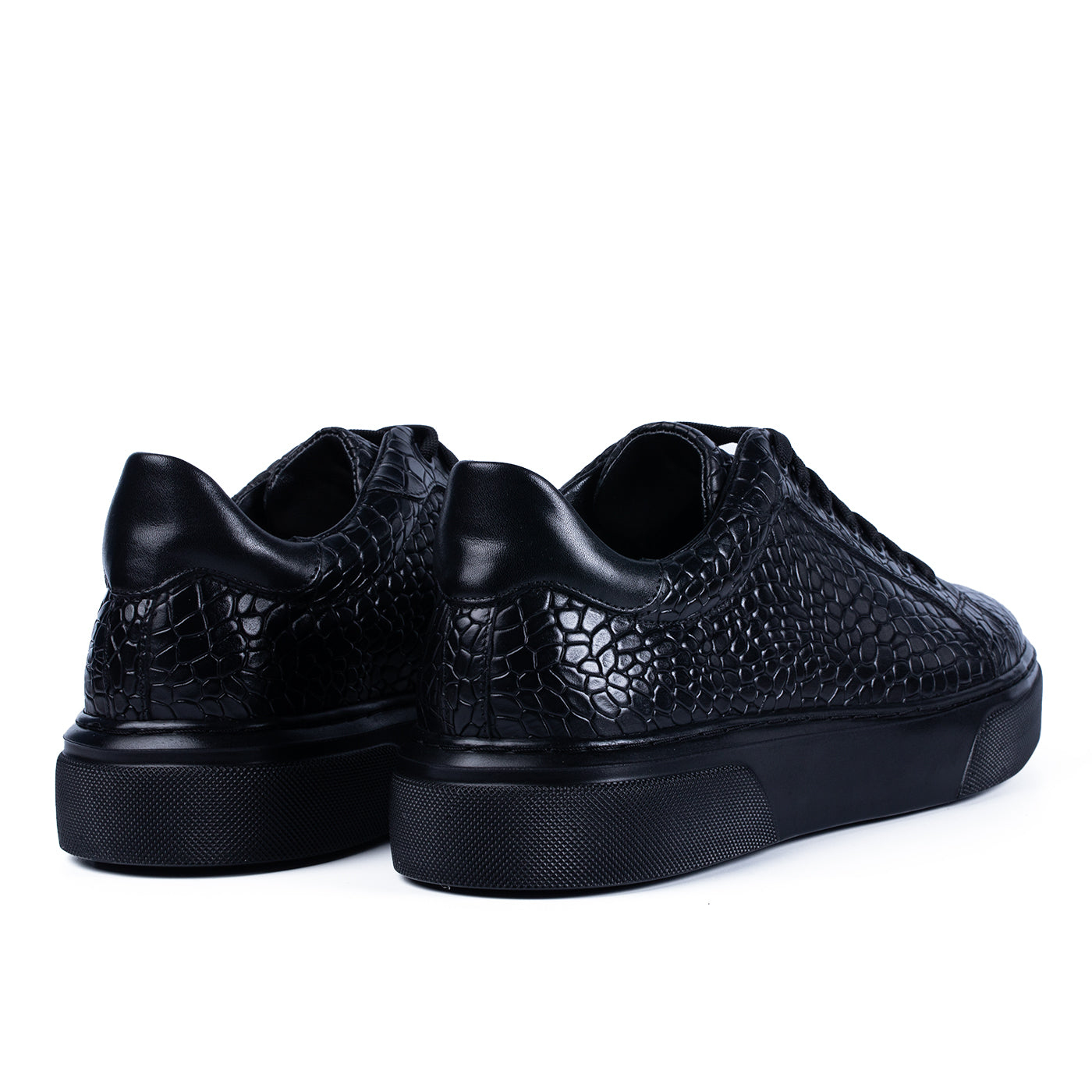 Sneaker Croco Black