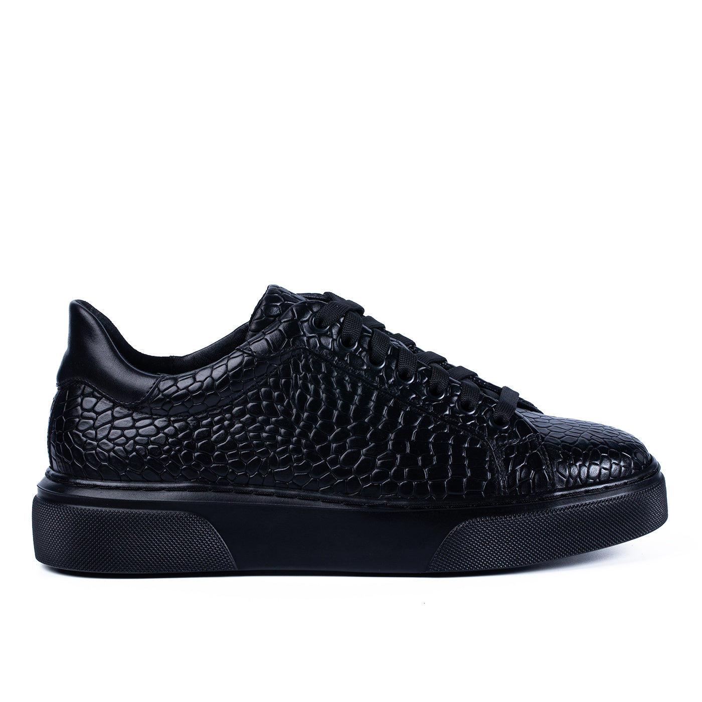 Sneaker Croco Black
