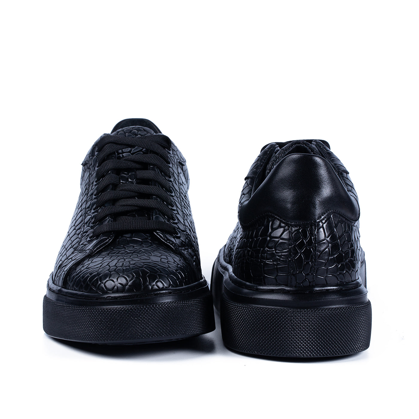 Sneaker Croco Black