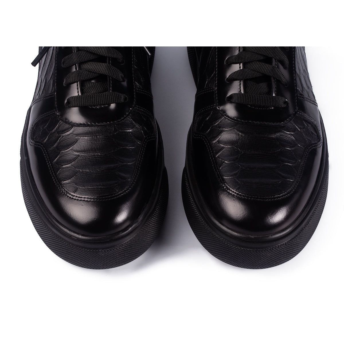 Sneaker Big Croco Black
