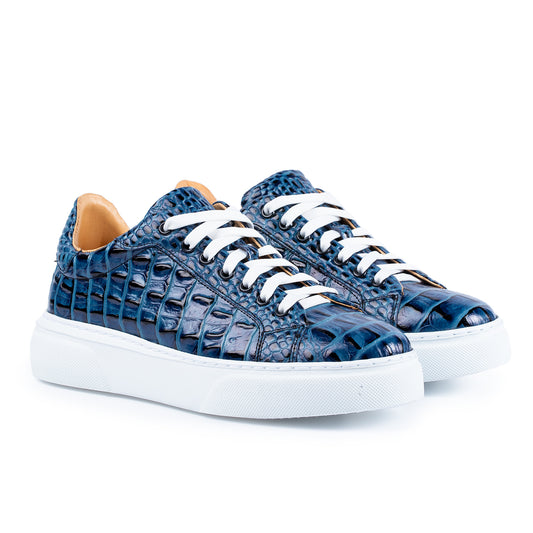 Sneaker 510 Croco Blue