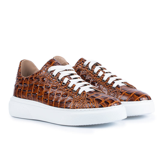Sneaker 510 Croco Brown