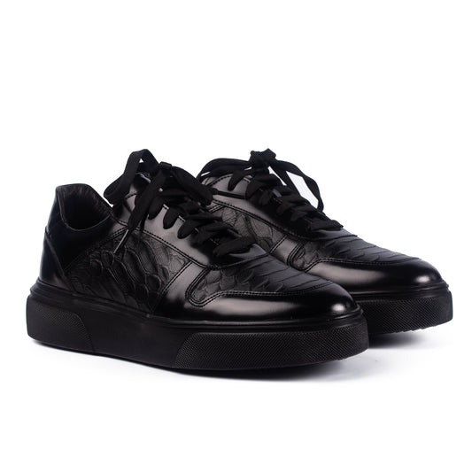 Sneaker Big Croco Black